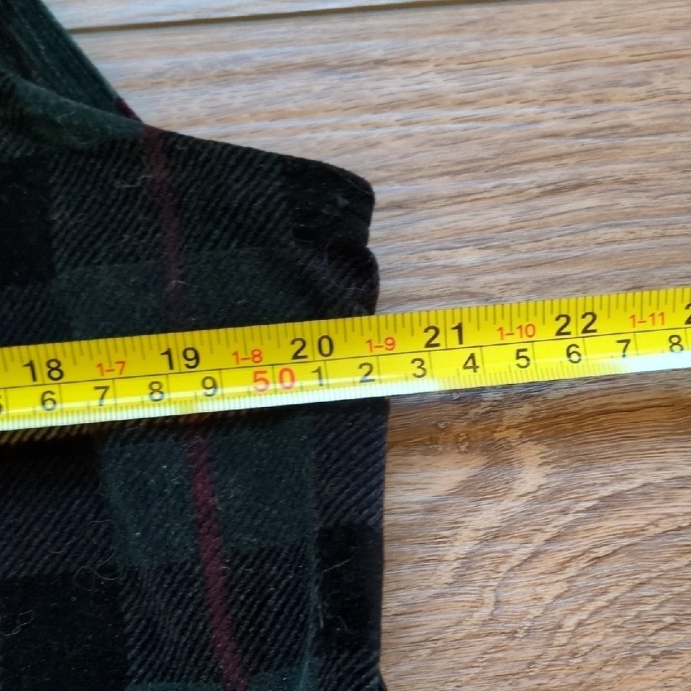 Vintage 90s‎ Jones Wear Sport Velvet Plaid Button Up Vest - Preppy Menswear M - Picture 5 of 9